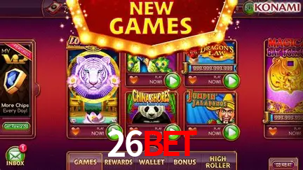 Jogos de mesa e apostas rápidas na 26BET